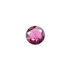 PINK TOURMALINE CUT ROUND (DARK/SI) 3MM 0.07 Cts.