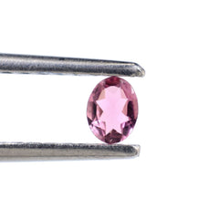 PINK TOURMALINE CUT OVAL (LITE) 4X3MM 0.20 Cts.