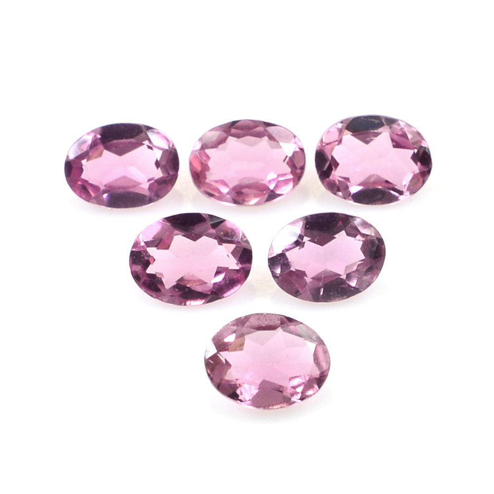 PINK TOURMALINE CUT OVAL (LITE) 4X3MM 0.20 Cts.