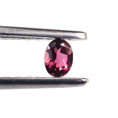 PINK TOURMALINE CUT OVAL (VERY DARK) 4X3MM 0.19 Cts.