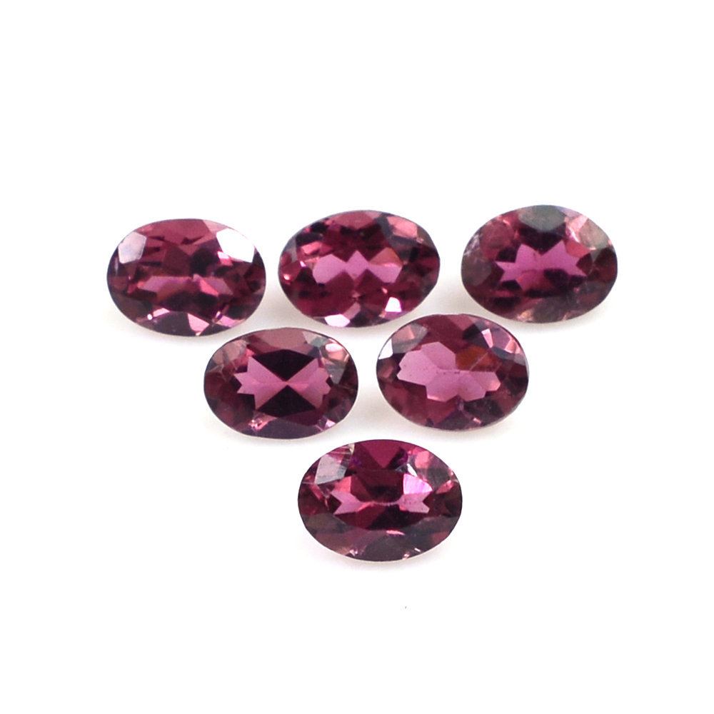 PINK TOURMALINE CUT OVAL (VERY DARK) 4X3MM 0.19 Cts.