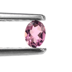 PINK TOURMALINE CUT OVAL (MEDIUM) 4X3MM 0.14 Cts.