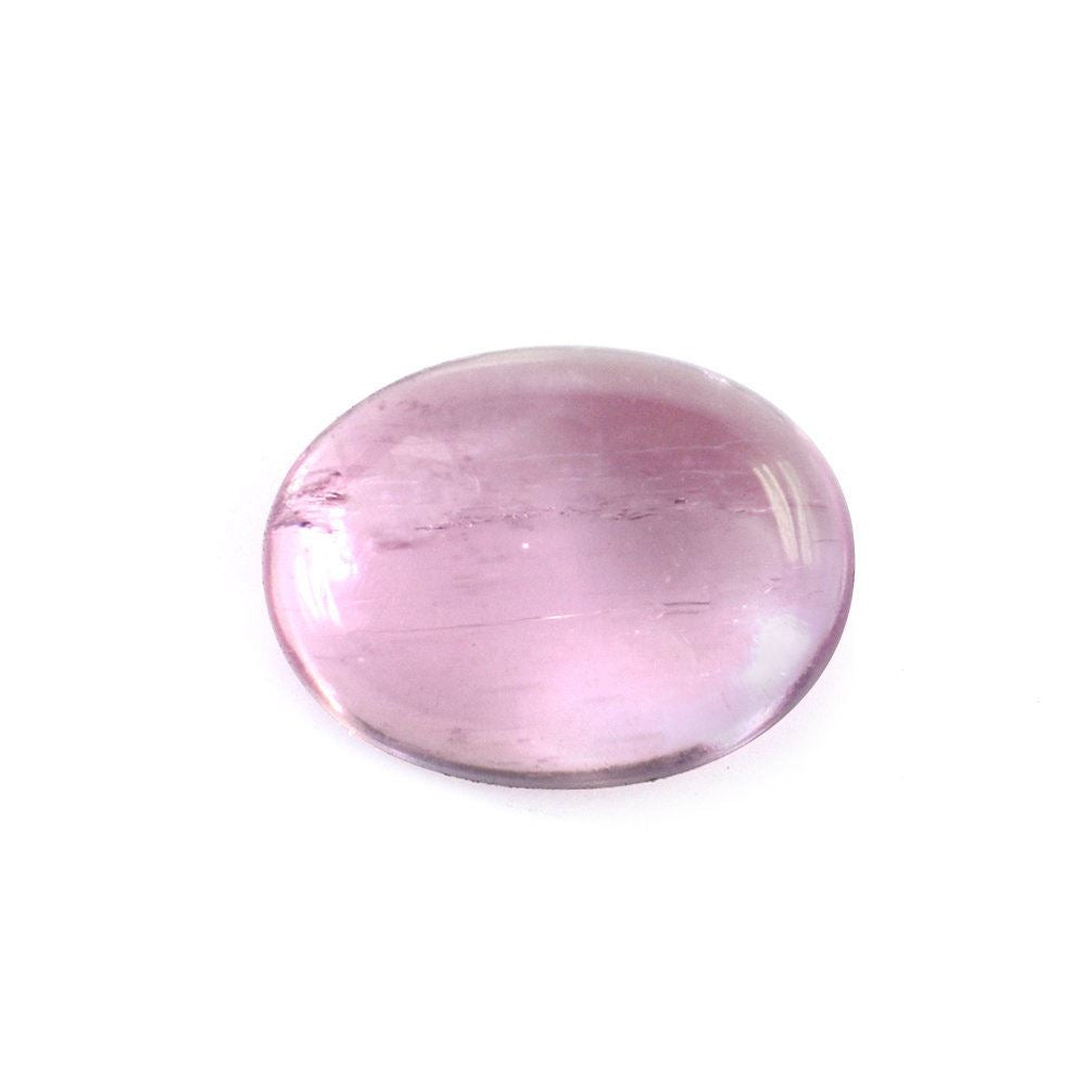 PINK TOURMALINE OVAL CAB (LITE/SI) 8X6MM 1.5 Cts.