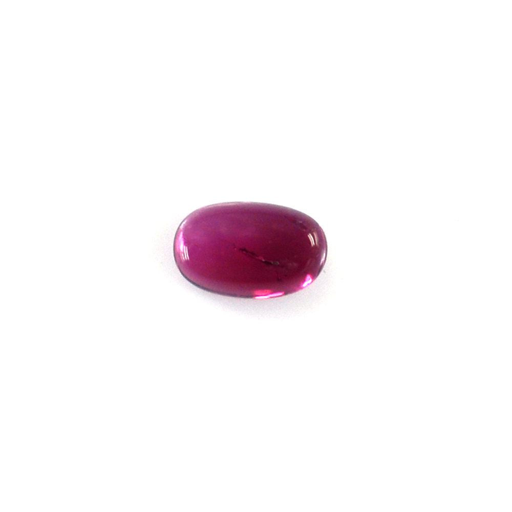 PINK TOURMALINE OVAL CAB (VERY DARK) 3X2MM 0.09 Cts.