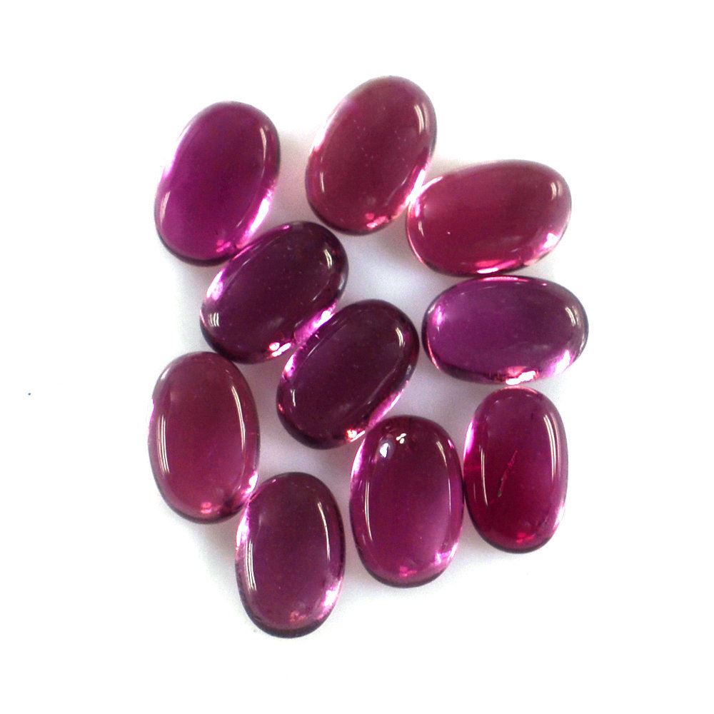 PINK TOURMALINE OVAL CAB (VERY DARK) 3X2MM 0.09 Cts.