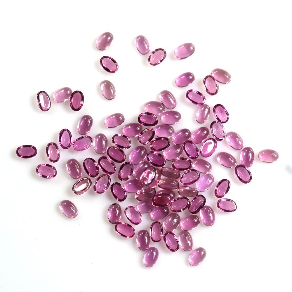 PINK TOURMALINE OVAL CAB (MEDIUM) 3X2MM 0.07 Cts.