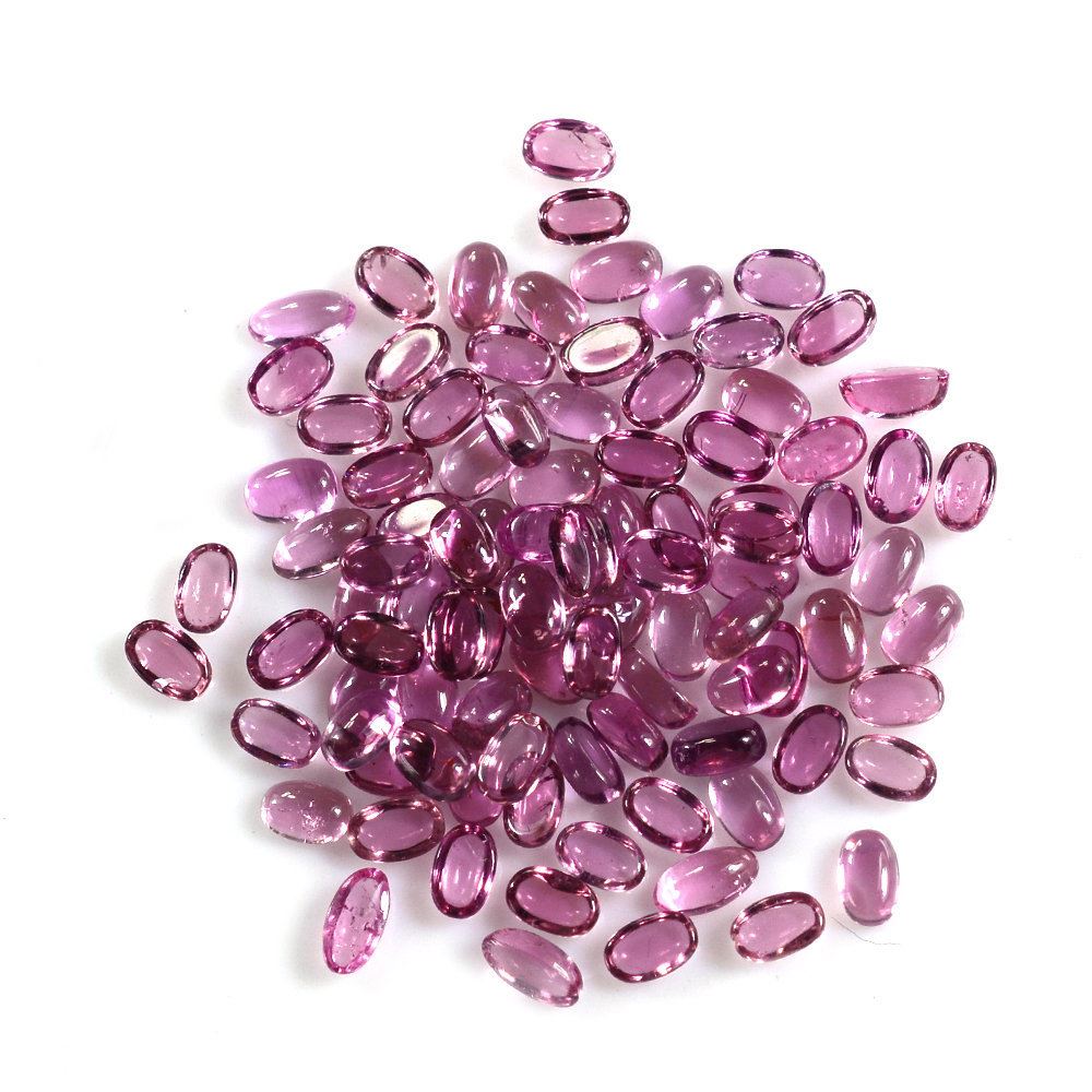 PINK TOURMALINE OVAL CAB (MEDIUM/SI) 3X2MM 0.08 Cts.