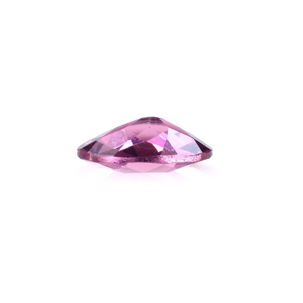 PINK TOURMALINE CHECKER CUT OVAL (DARK) 6X4MM 0.42 Cts.