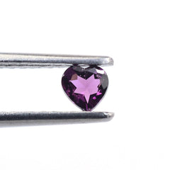 PINK TOURMALINE CUT HEART (VERY DARK/SI) 4.50MM 0.48 Cts.