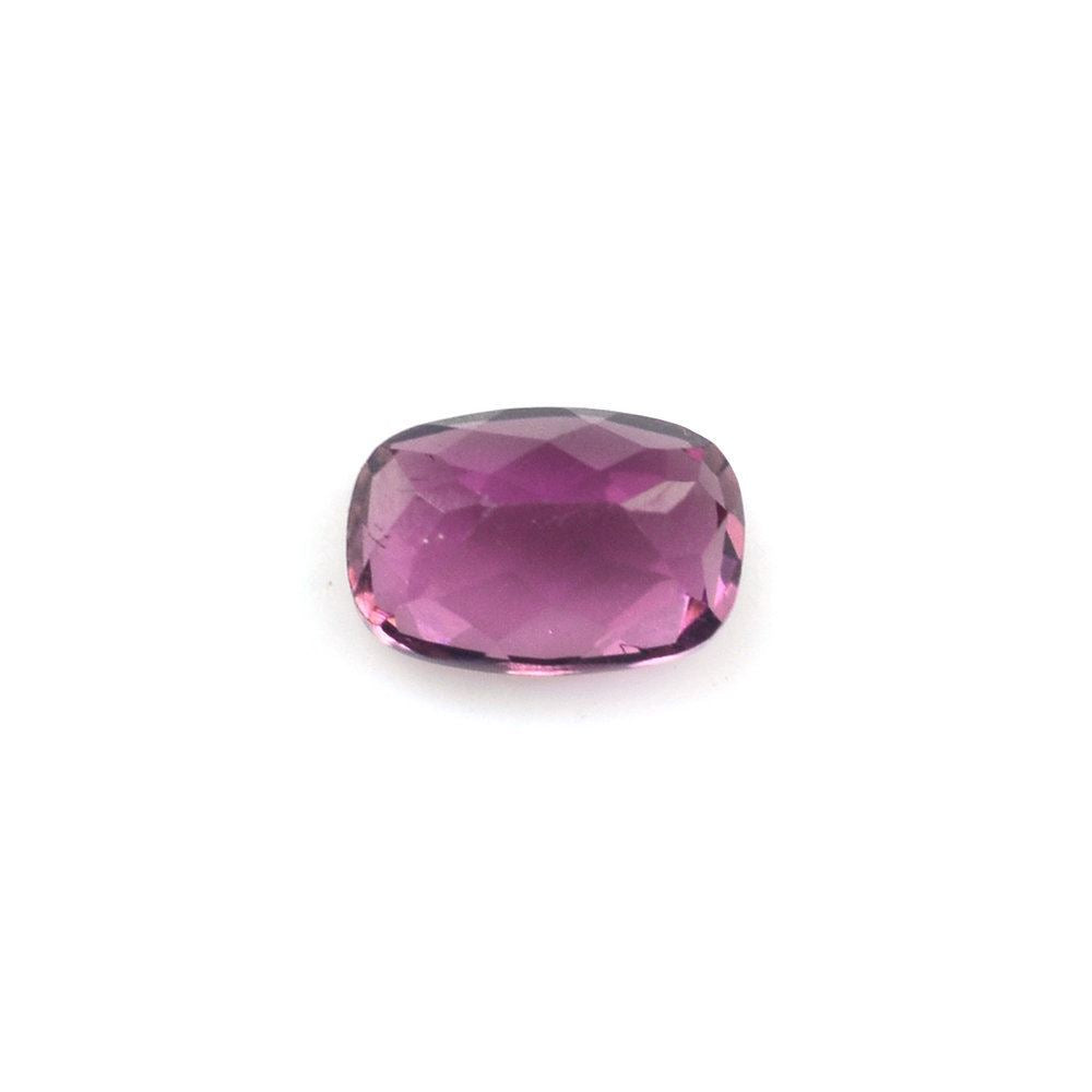 PINK TOURMALINE CUT CUSHION (DARK) 6X4MM 0.57 Cts.