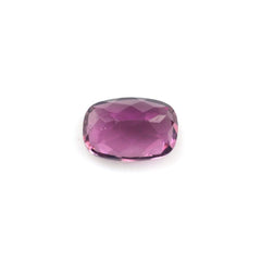 PINK TOURMALINE CUT CUSHION (DARK) 6X4MM 0.57 Cts.
