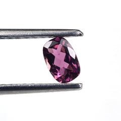 PINK TOURMALINE CUT CUSHION (DARK) 6X4MM 0.57 Cts.