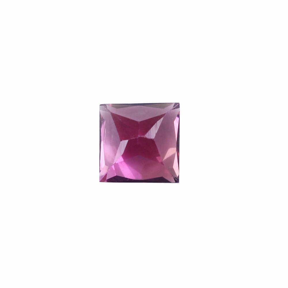 PINK TOURMALINE PRINCESS CUT SQUARE (DARK/SI) 6MM 1.19 Cts.