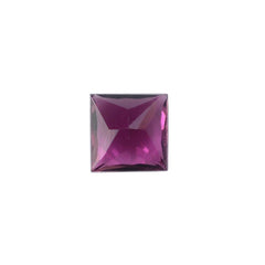 PINK TOURMALINE PRINCESS CUT SQUARE (VERY DARK) 4MM 0.31 Cts.