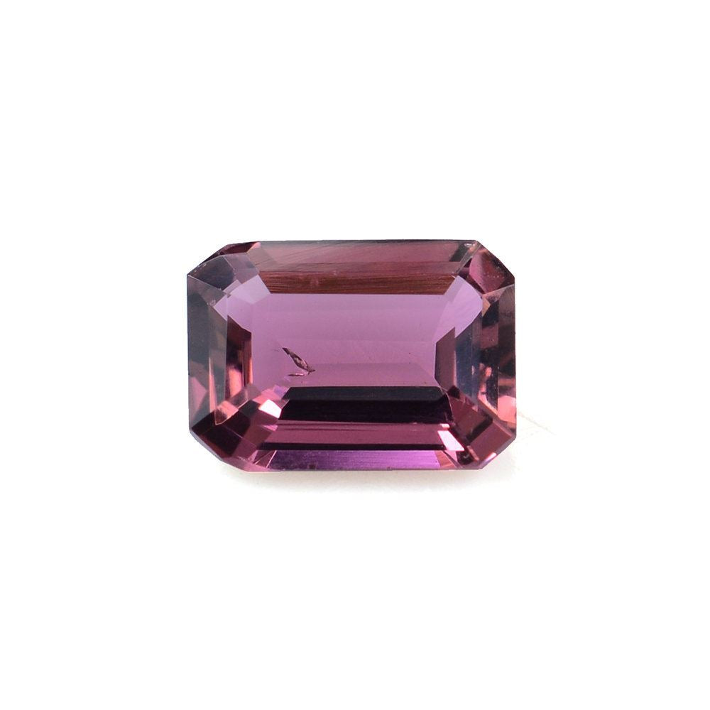 PINK TOURMALINE CUT OCTAGON (DARK/SI) 7X5MM 0.91 Cts.