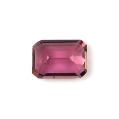 PINK TOURMALINE CUT OCTAGON (DARK/SI) 7X5MM 0.91 Cts.