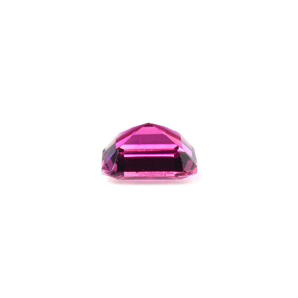 PINK TOURMALINE STEP CUT SQUARE-OCTAGON (VERY DARK) 4.75MM 0.60 Cts.