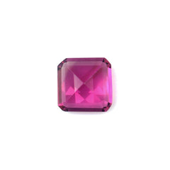 PINK TOURMALINE STEP CUT SQUARE-OCTAGON (VERY DARK) 4.75MM 0.60 Cts.