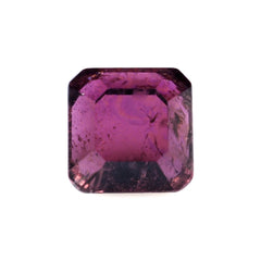 PINK TOURMALINE BOTH SIDE TABLE CUT SQUARE-OCTAGON (VERY DARK/HI) 6.50MM 1.73 Cts.