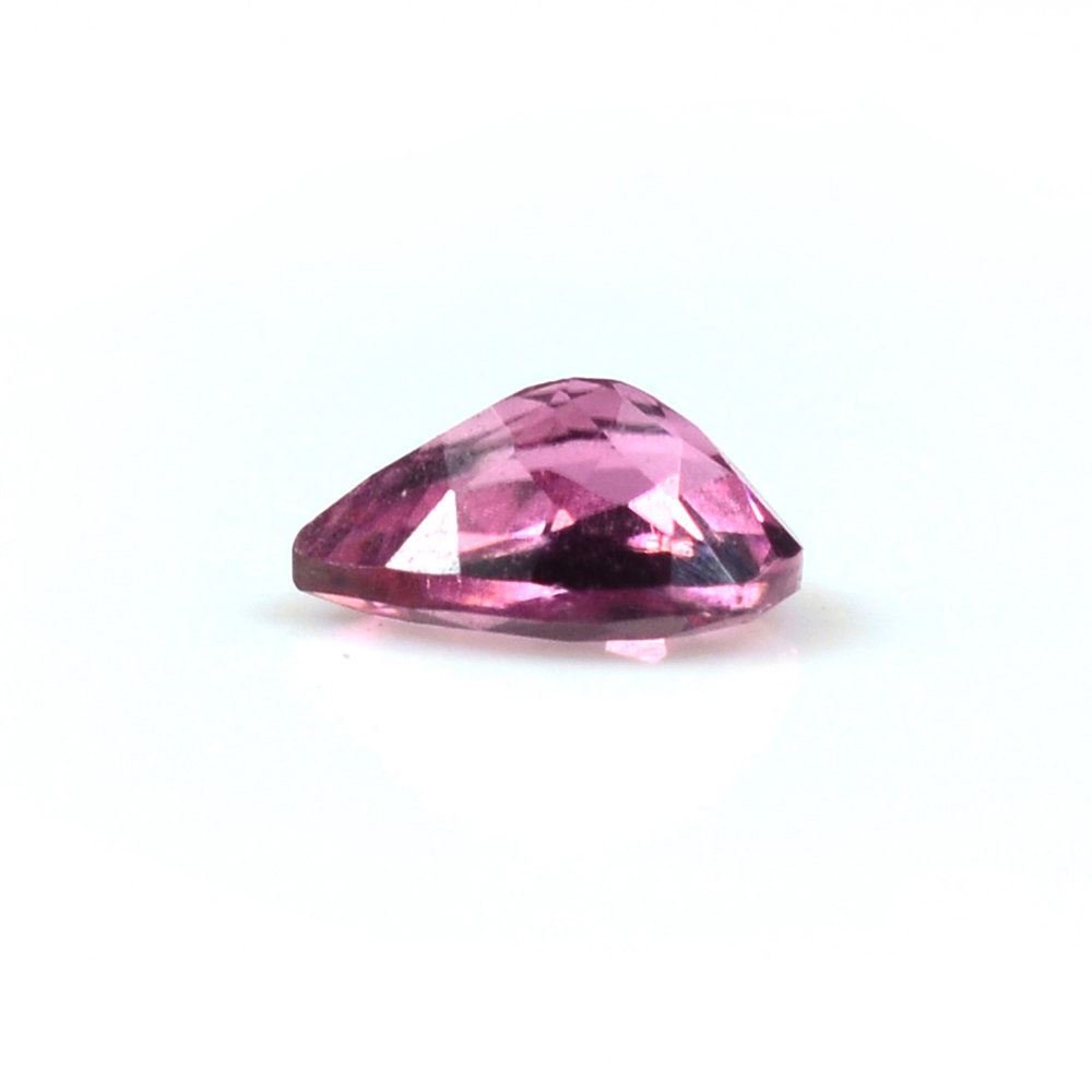 PINK TOURMALINE CUT PEAR (MEDIUM) 7X5MM 0.65 Cts.