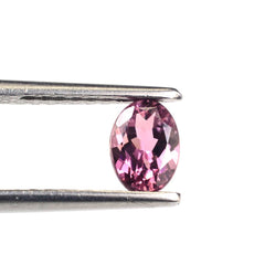 PINK TOURMALINE CUT OVAL (MEDIUM/SI) 7X5MM 0.75 Cts.