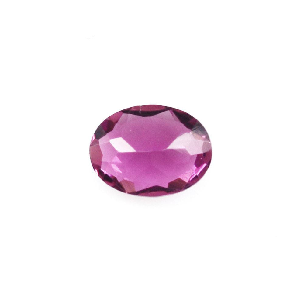 PINK TOURMALINE CUT OVAL (VERY DARK) 4X3MM 0.15 Cts.