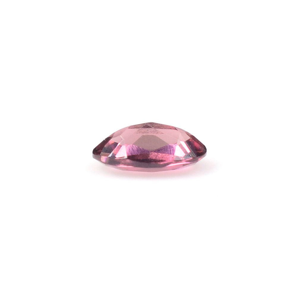 PINK TOURMALINE CUT OVAL (VERY DARK) 5X3MM 0.18 Cts.