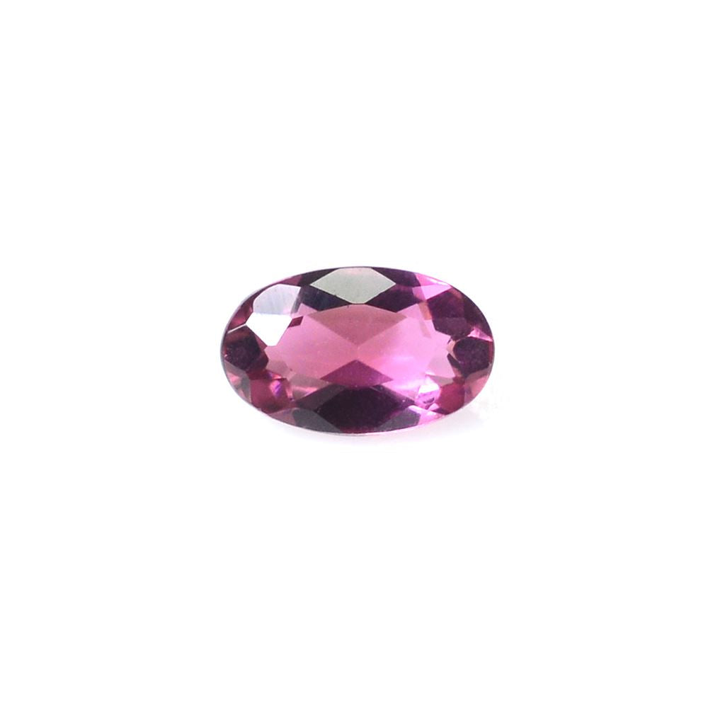 PINK TOURMALINE CUT OVAL (VERY DARK) 5X3MM 0.18 Cts.