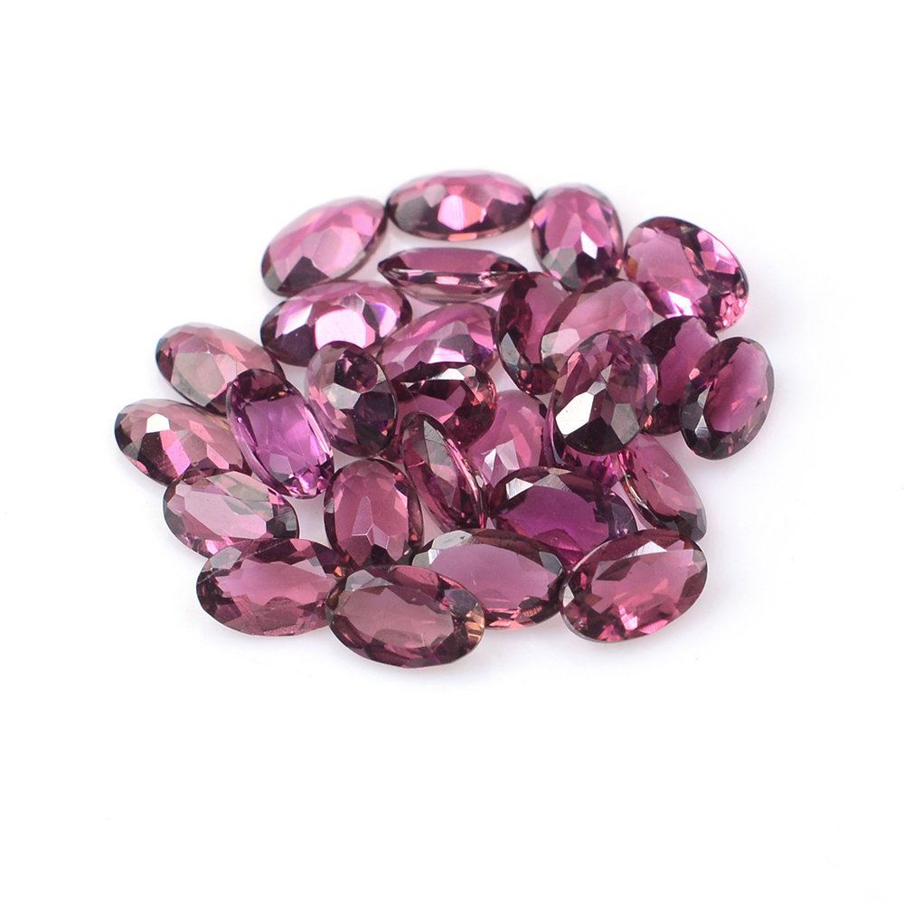 PINK TOURMALINE CUT OVAL (VERY DARK) 5X3MM 0.18 Cts.