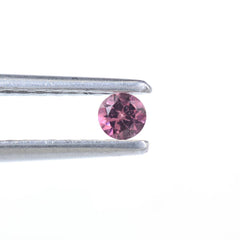 PINK TOURMALINE CUT ROUND (MEDIUM/SI) 3.10MM 0.12 Cts.
