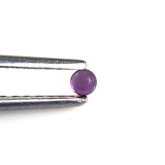 PINK TOURMALINE ROUND CAB (DARK) 2.50MM 0.09 Cts.