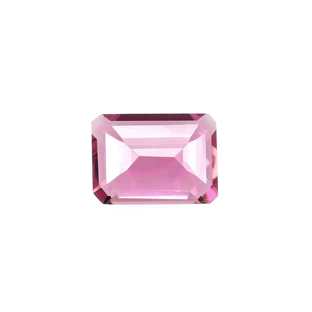 PINK TOURMALINE CUT OCTAGON (MEDIUM/SI) 7X5MM 0.85 Cts.