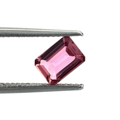 PINK TOURMALINE CUT OCTAGON (MEDIUM/SI) 7X5MM 0.85 Cts.