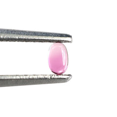 PINK TOURMALINE OVAL CAB (MEDIUM/SI) 3X2MM 0.08 Cts.