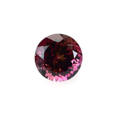 PINK TOURMALINE CUT ROUND (VERY DARK/SI) 6.50MM 1.28 Cts.