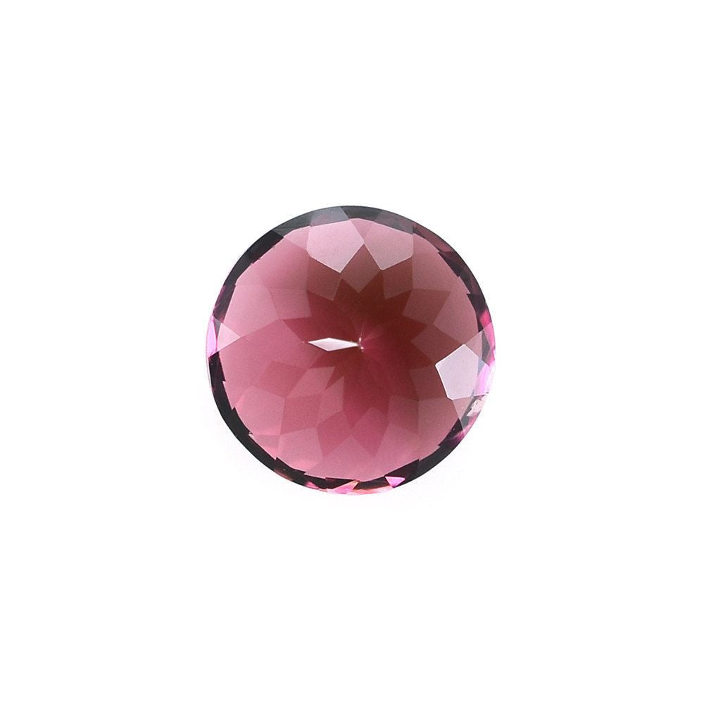 PINK TOURMALINE CUT ROUND (VERY DARK/SI) 6.50MM 1.28 Cts.