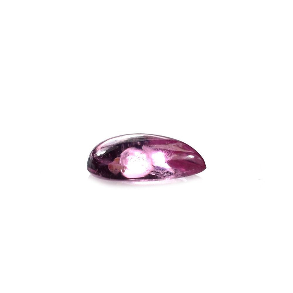 PINK TOURMALINE PEAR CAB (LITE/SI) 7X5MM 0.63 Cts.