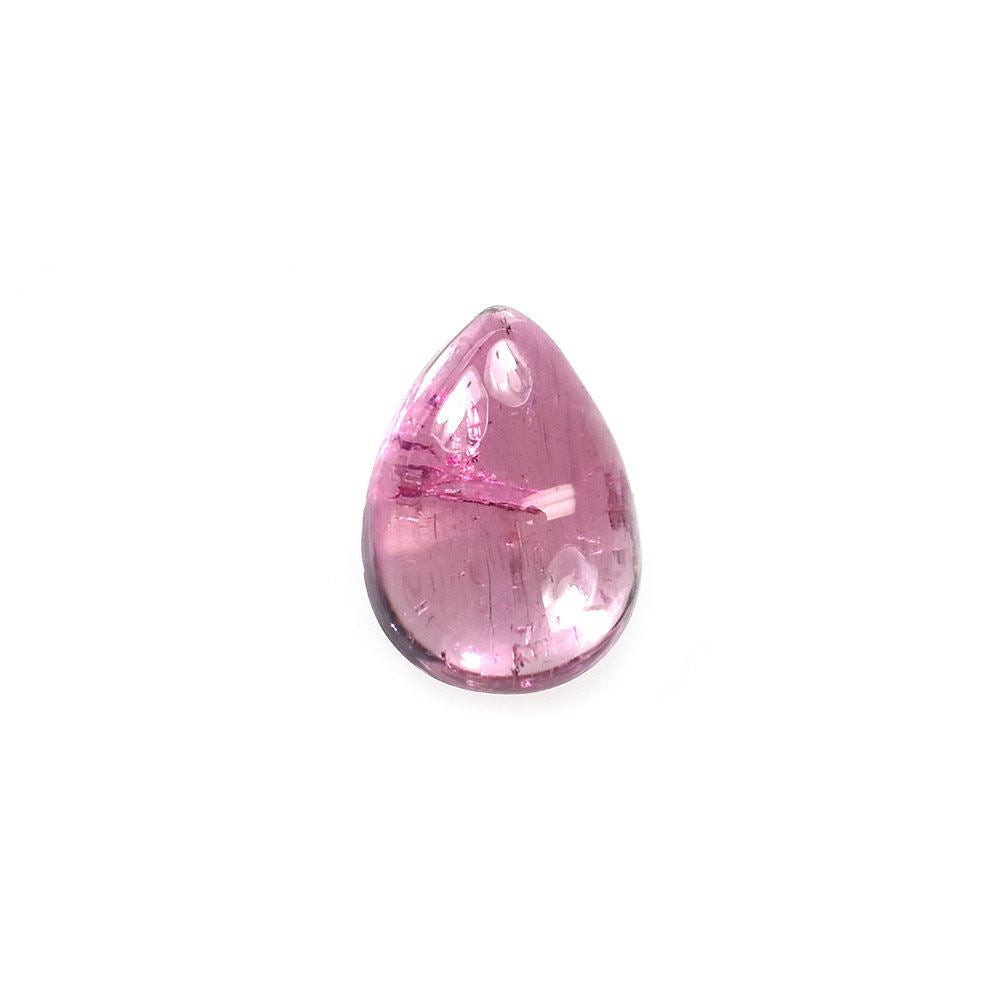 PINK TOURMALINE PEAR CAB (LITE/HI) 7X5MM 0.73 Cts.