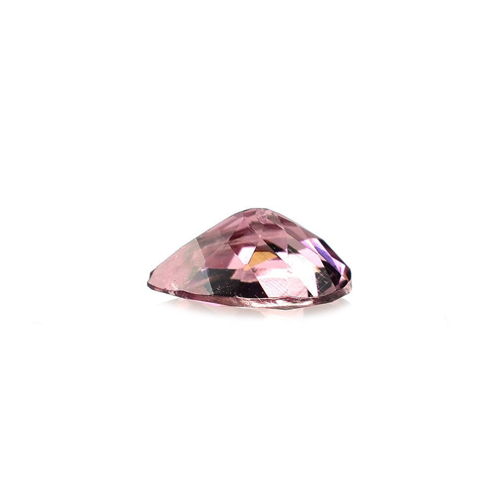 PINK TOURMALINE CUT PEAR (LITE/SI) 7X5MM 0.72 Cts.