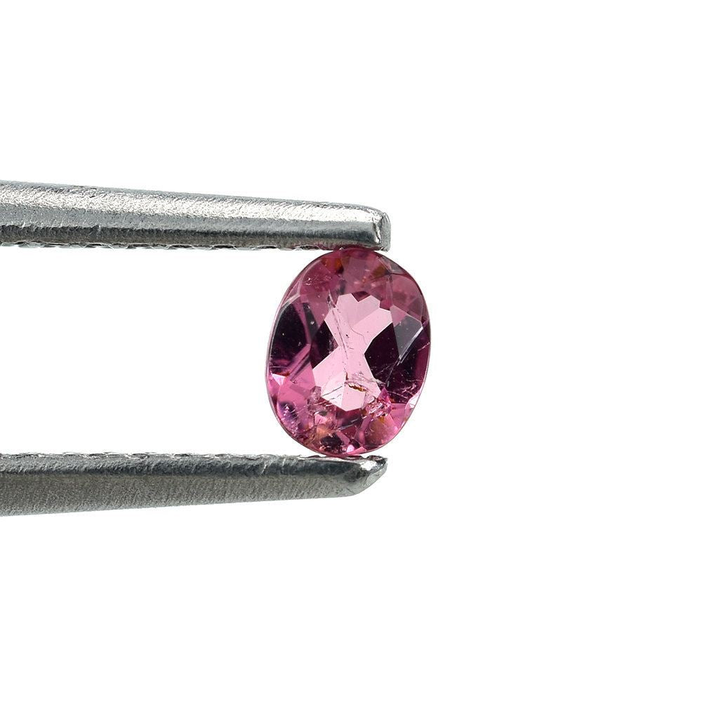 PINK TOURMALINE CUT OVAL (MEDIUM/HI) 4X3MM 0.17 Cts.