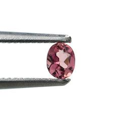 PINK TOURMALINE CUT OVAL (VERY LITE/HI) 4X3MM 0.17 Cts.