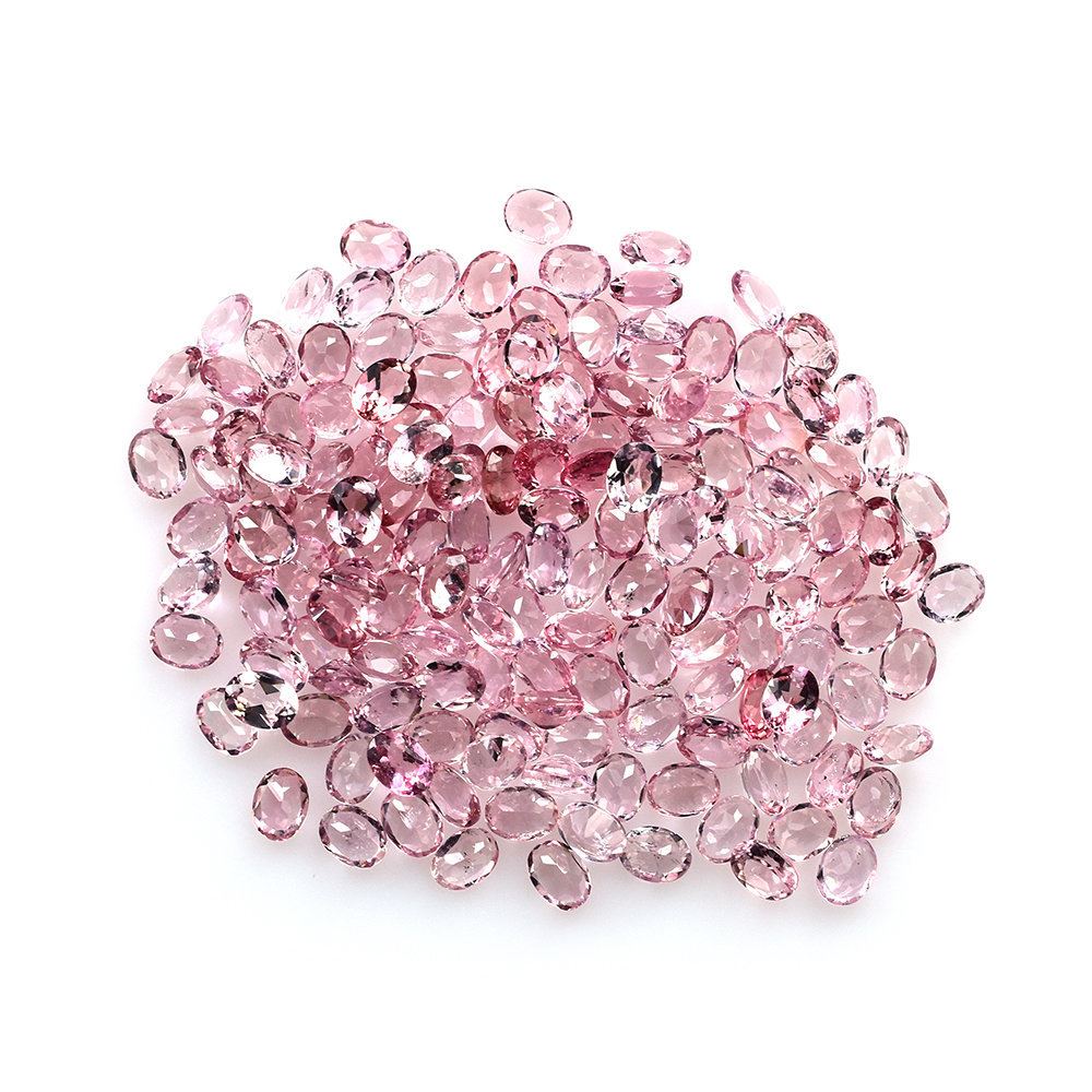 PINK TOURMALINE CUT OVAL (VERY LITE/HI) 4X3MM 0.17 Cts.