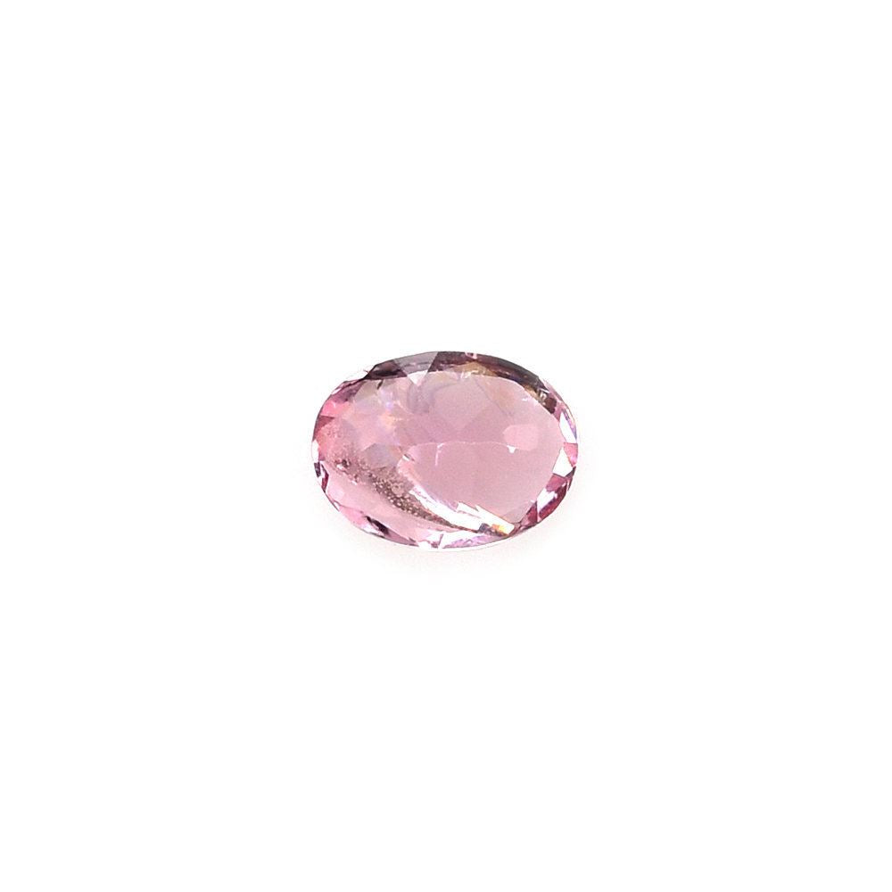 PINK TOURMALINE CUT OVAL (LITE/HI) 4X3MM 0.17 Cts.