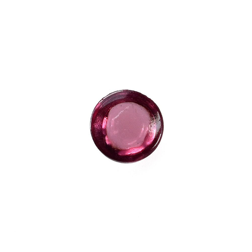 PINK TOURMALINE PLAIN ROUND CAB (MEDIUM/SI) 4.00MM 0.38 Cts.