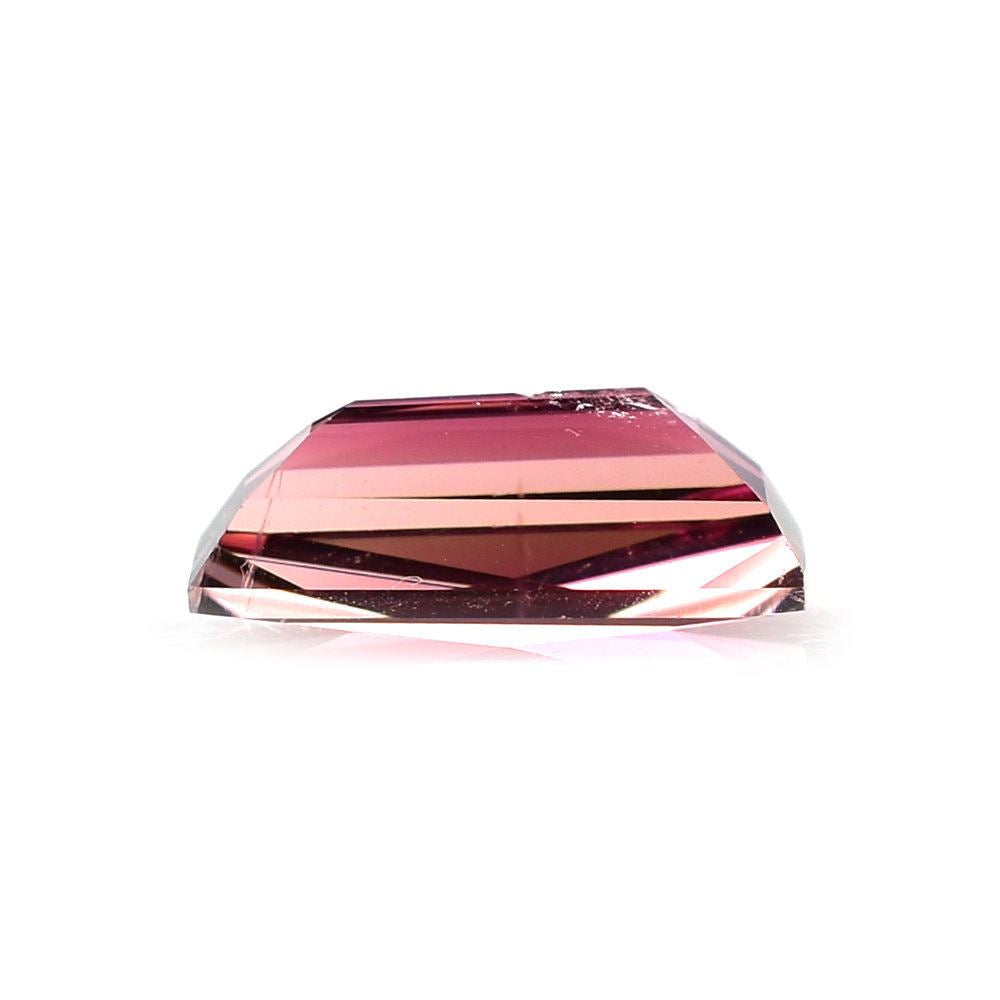 PINK TOURMALINE CHECKER CUT TAPPER BAGUETTE (SUPER/SI) 12.50X6.70X6.00MM 3.35 Cts.