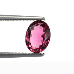 PINK TOURMALINE CUT OVAL (SUPER CLEAN)(WINDOW) 8.00X6.00 MM 1.15 Cts.