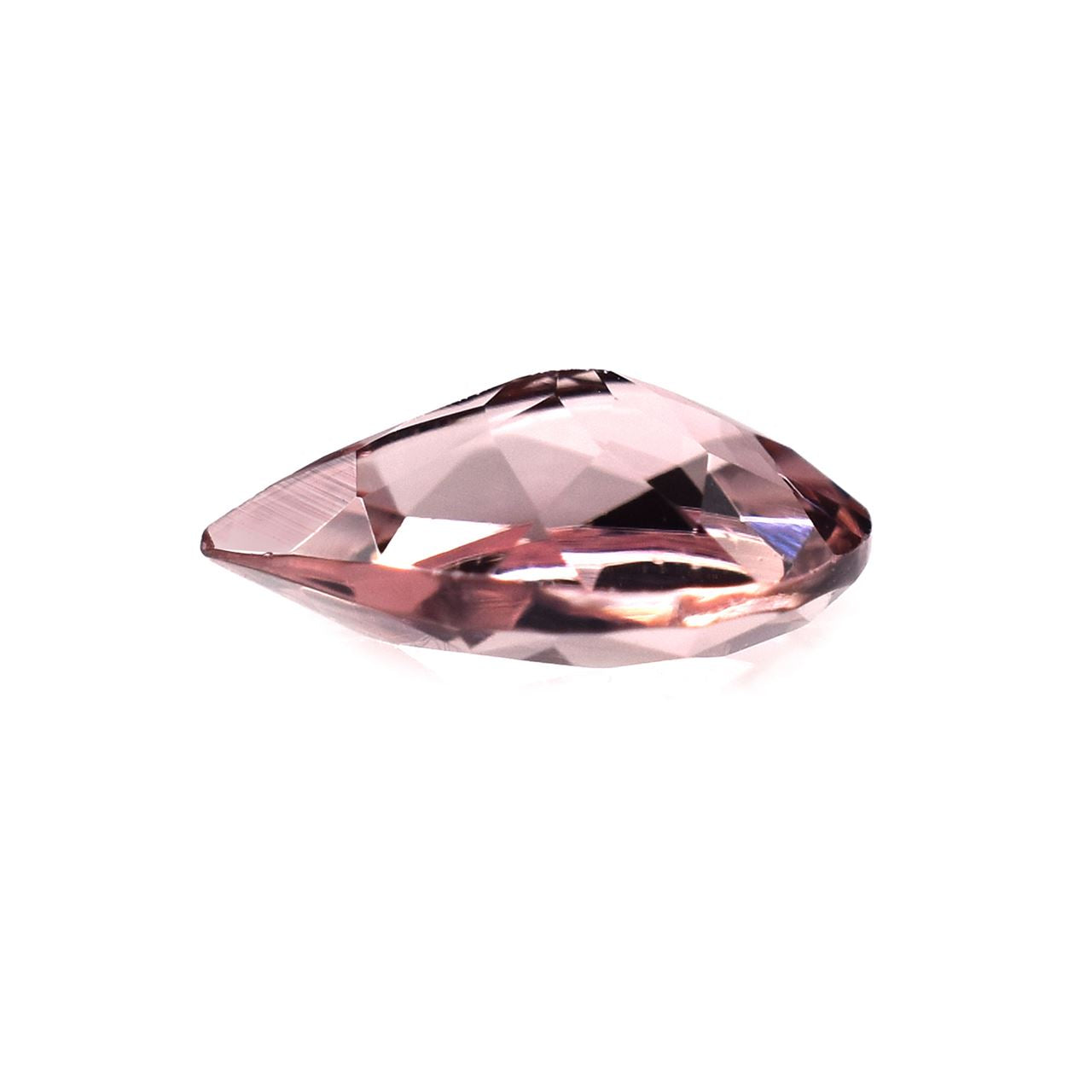 PEACH TOURMALINE CUT PEAR 9.00X6.00 MM 1.11 Cts.