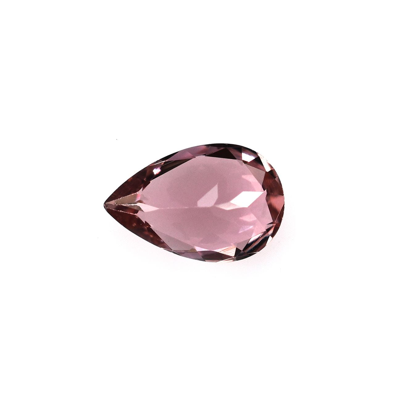 PEACH TOURMALINE CUT PEAR 9.00X6.00 MM 1.11 Cts.