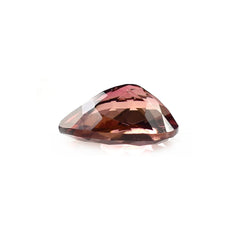 PINK BROWN TOURMALINE CUT PEAR (DARK)(SI) 9.00X6.00 MM 1.38 Cts.