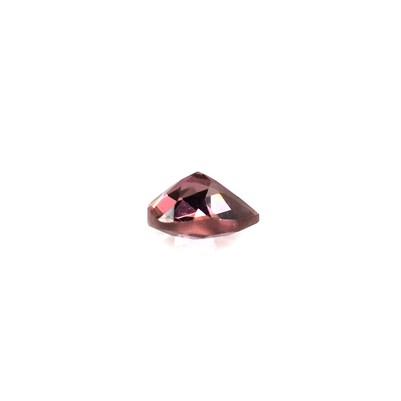 PINK TOURMALINE CHECKER CUT HEART (MEDIUM)(CLEAN) 4.00X4.00 MM 0.23 Cts.